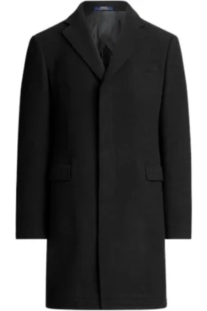 Ralph Lauren Dames, Mantels, Zwart, Maat: XL Wol