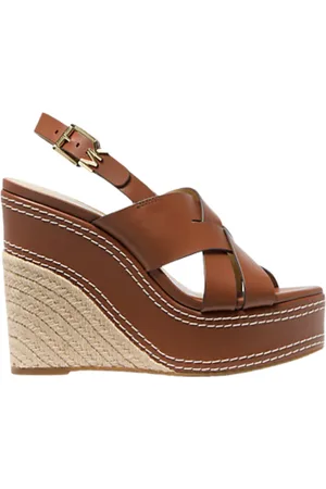 Michael Kors Dames, Schoenen, Bruin, Maat: 39 EU Leer