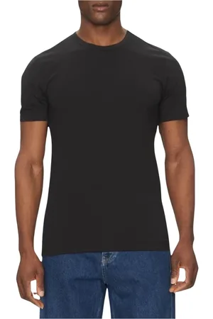 Calvin Klein Heren, Tops, Zwart, Maat: XL Katoen