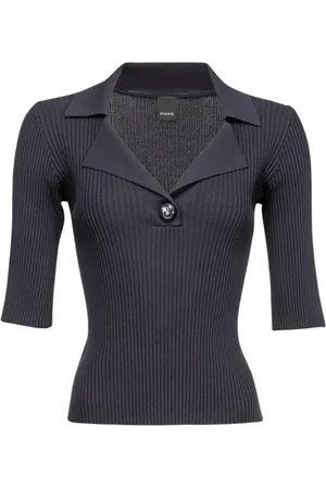 Pinko Dames, Tops, Blauw, Maat: M