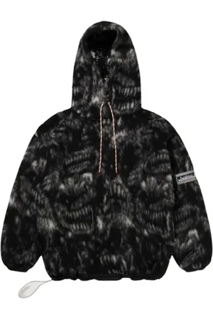 ARIES Heren, Sweatshirts & Hoodies, Zwart, Maat: L Fleece