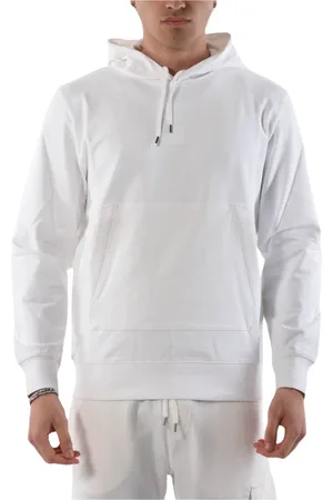 C.P. Company Heren, Sweatshirts & Hoodies, Wit, Maat: 2XL Katoen