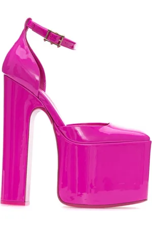VALENTINO GARAVANI Dames, Schoenen, Roze, Maat: 36 1/2 EU Leer