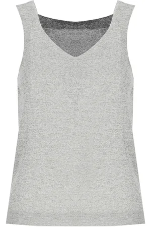 D.EXTERIOR Dames, Tops, Grijs, Maat: XS Viscose