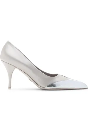 Prada Dames, Schoenen, Grijs, Maat: 40 EU