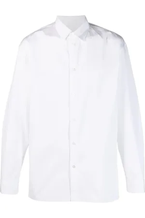Jil Sander Heren, Overhemden, Wit, Maat: 2XL Katoen
