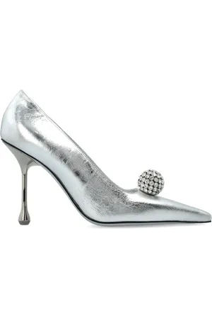 Jimmy Choo Dames, Schoenen, Grijs, Maat: 40 EU Leer