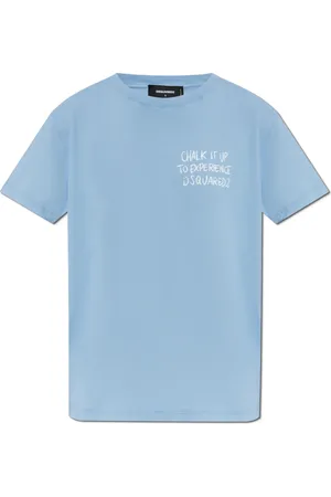 Dsquared2 Dames, Tops, Blauw, Maat: XS Katoen