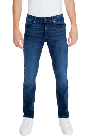 Tommy Hilfiger Heren, Jeans, Blauw, Maat: W32 L32 Katoen