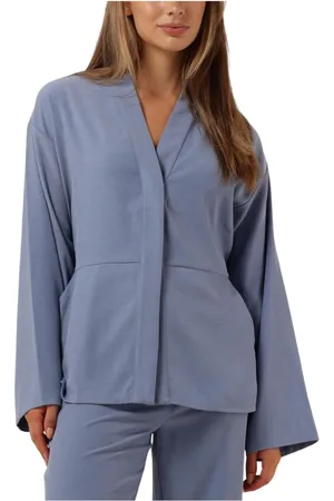 ANOTHER LABEL Dames, Jassen, Blauw, Maat: M