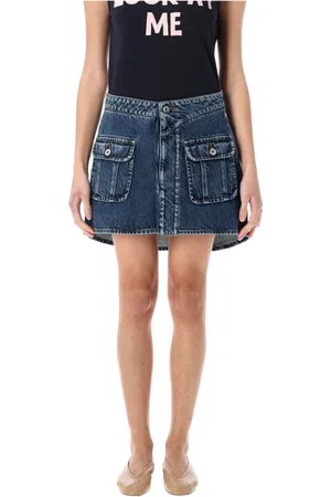 J.W.Anderson Dames, Rokken, Blauw, Maat: XS Katoen
