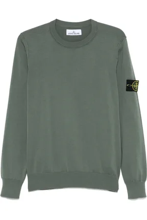 Stone Island Heren, Truien, Groen, Maat: XL Katoen