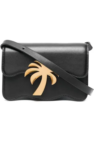 Palm Angels Dames, Tassen, Zwart, Maat: ONE Size Katoen