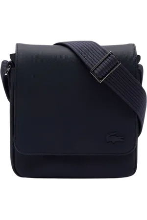 Lacoste Dames, Tassen, Blauw, Maat: ONE Size Piqué