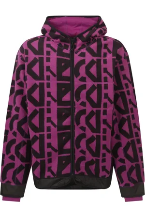 Kenzo Heren, Sweatshirts & Hoodies, Paars, Maat: XS Polyamide