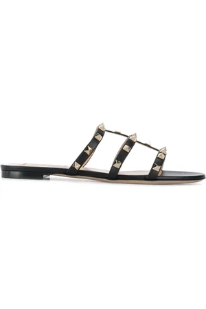 VALENTINO GARAVANI Dames, Schoenen, Zwart, Maat: 36 EU Leer