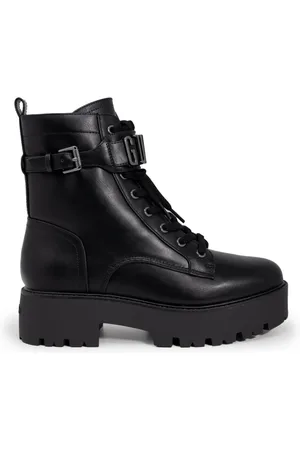 Guess Dames, Schoenen, Zwart, Maat: 38 EU Leer