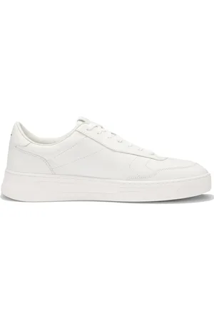 HUGO BOSS Heren, Schoenen, Wit, Maat: 44 EU Leer