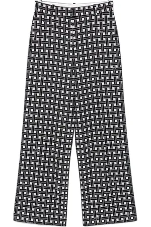 Kenzo Dames, Broeken, Zwart, Maat: M
