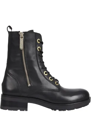 Tommy Hilfiger Dames, Schoenen, Zwart, Maat: 39 EU Leer