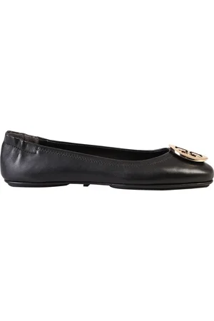Tory Burch Dames, Schoenen, Zwart, Maat: 36 EU Leer