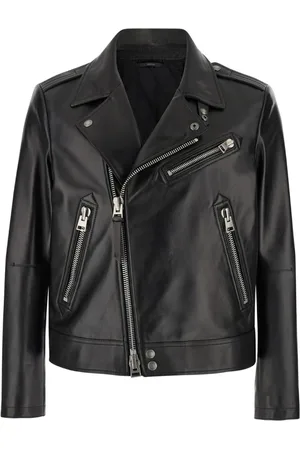 Tom Ford Heren, Jassen, Zwart, Maat: XL Leer