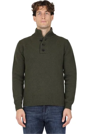 Dondup Heren, Truien, Groen, Maat: M Wol