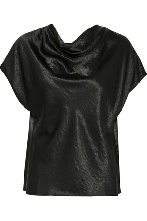 INWEAR Dames, Blouses & Shirts, Zwart, Maat: 3XL Viscose