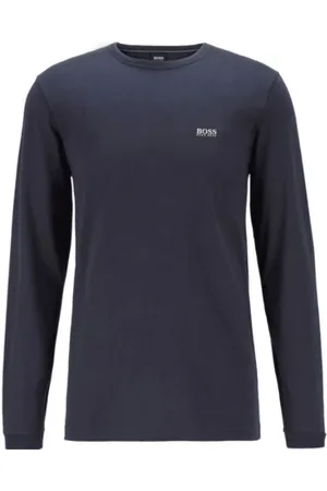 HUGO BOSS Heren, Truien, Blauw, Maat: XL Katoen