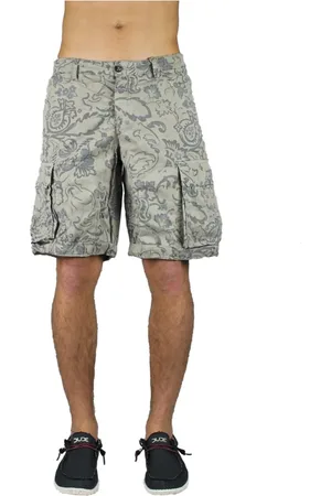 40 Weft Heren, Korte broeken, Grijs, Maat: XL