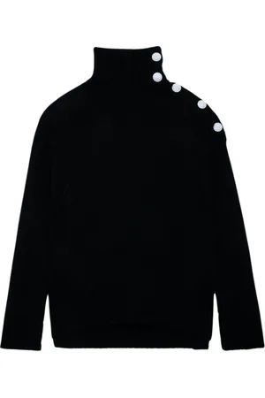 Zadig & Voltaire Dames, Truien, Zwart, Maat: M Kasjmier