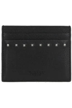VALENTINO GARAVANI Heren, Accessoires, Zwart, Maat: ONE Size Leer