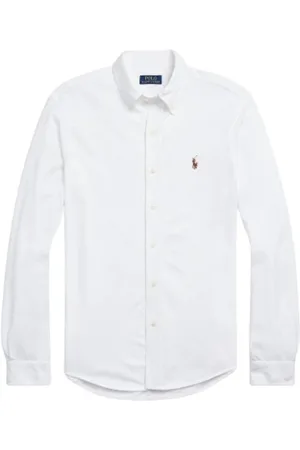 Ralph Lauren Heren, Overhemden, Wit, Maat: 2XL Katoen