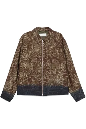 DRIES VAN NOTEN Heren, Jassen, Bruin, Maat: M