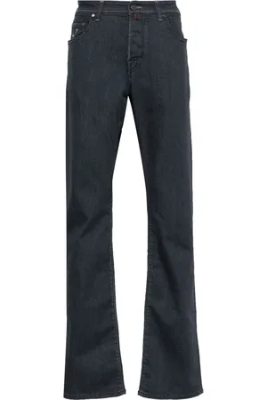 Jacob Cohen Heren, Jeans, Blauw, Maat: W40 Katoen