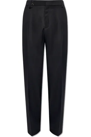 Jacquemus Heren, Broeken, Zwart, Maat: S Wol