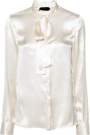 Tom Ford Dames, Blouses & Shirts, , Maat: S Zijde