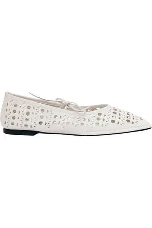 ALOHAS Dames, Schoenen, Wit, Maat: 40 EU Leer