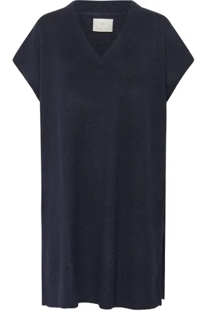 Kaffe Dames, Truien, Blauw, Maat: S