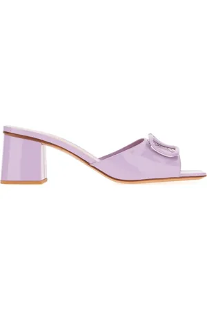 VALENTINO GARAVANI Dames, Schoenen, Paars, Maat: 37 EU Leer