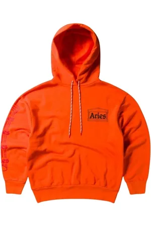 ARIES Heren, Sweatshirts & Hoodies, Oranje, Maat: M Jersey