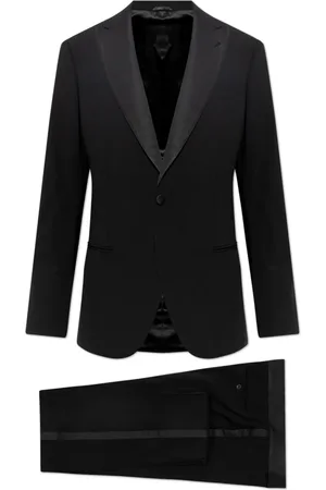 Giorgio Armani Heren, Pakken, Zwart, Maat: 2XL Wol
