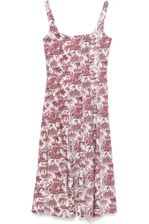 Staud Dames, Jurken, Rood, Maat: XS