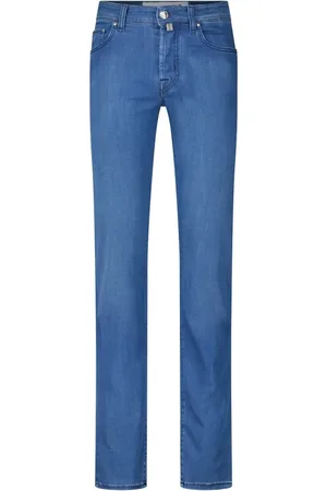 Jacob Cohen Heren, Jeans, Blauw, Maat: W35 Denim