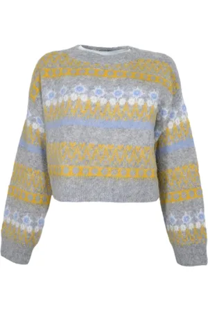 HUGO BOSS Dames, Truien, Veelkleurig, Maat: S Wol