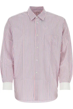 Comme des Garçons Heren, Overhemden, Roze, Maat: XL Katoen