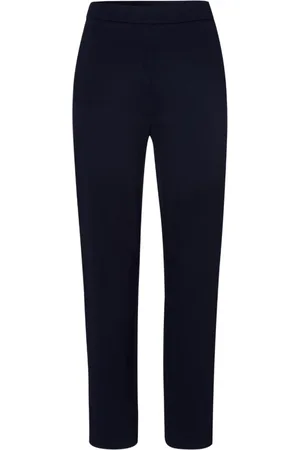 Frank Walder Dames, Broeken, Blauw, Maat: 3XL Viscose