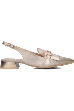 Hispanitas Dames, Schoenen, Grijs, Maat: 36 EU Leer