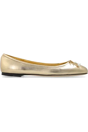 Jimmy Choo Dames, Schoenen, Geel, Maat: 39 EU Leer