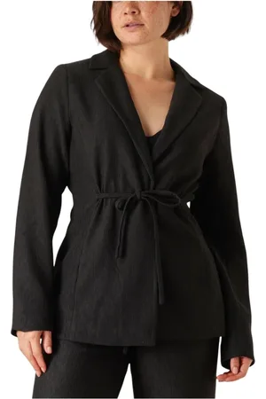 Aimée the Label Dames, Jassen, Zwart, Maat: XS
